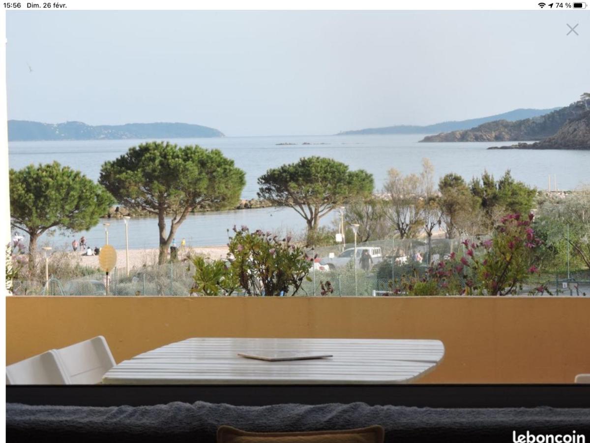 Appartement Pieds Dans L'Eau Vue Mer Bormes Les Mimosas Εξωτερικό φωτογραφία